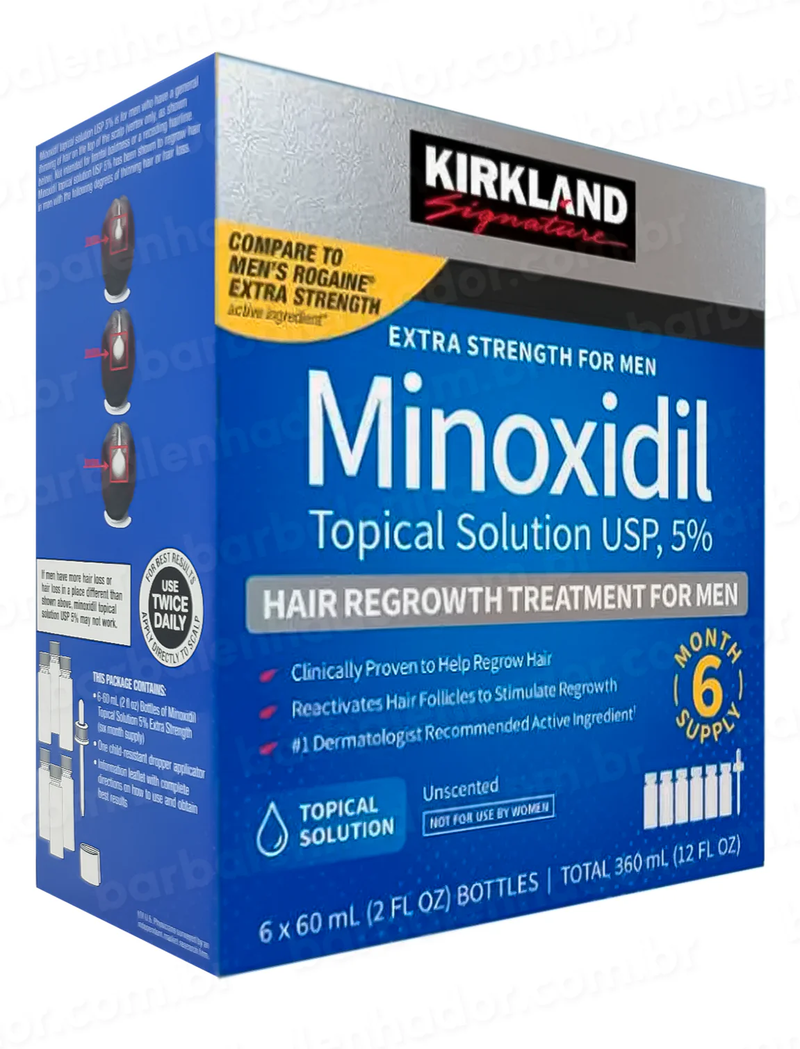 Minoxidil Kirkland | 6 meses